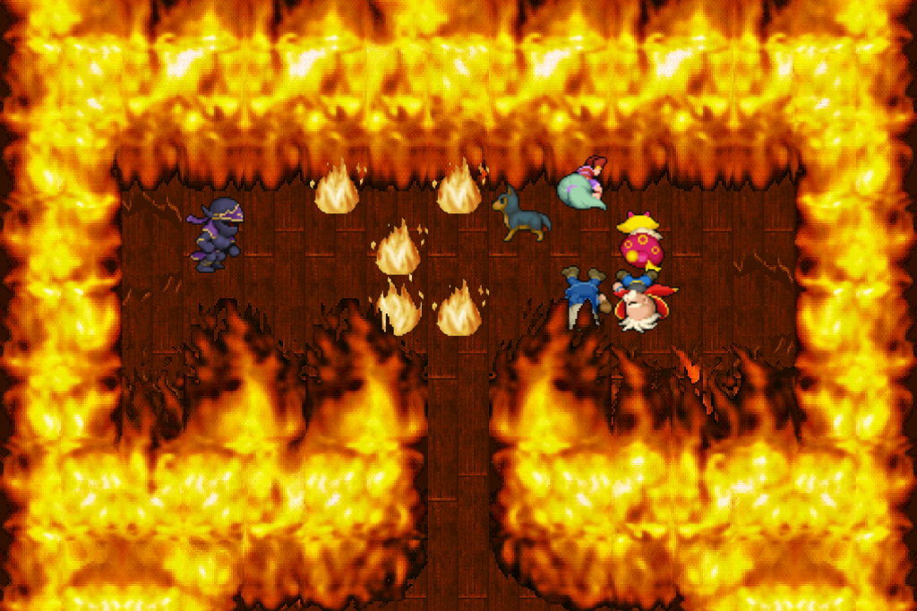 Final Fantasy 6 Shadow fire