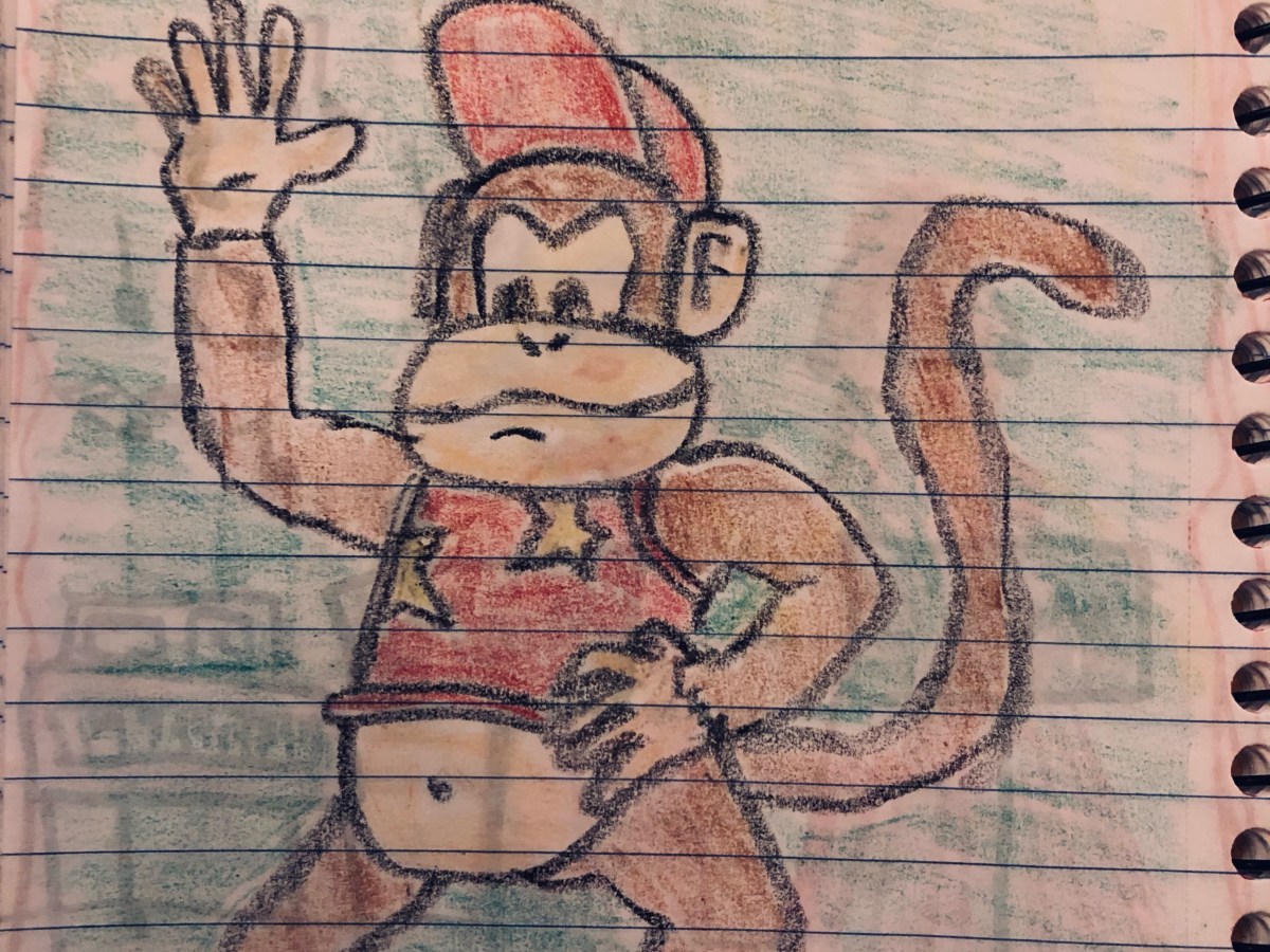 Crayon Art #1: Super Smash&nbsp;Bros