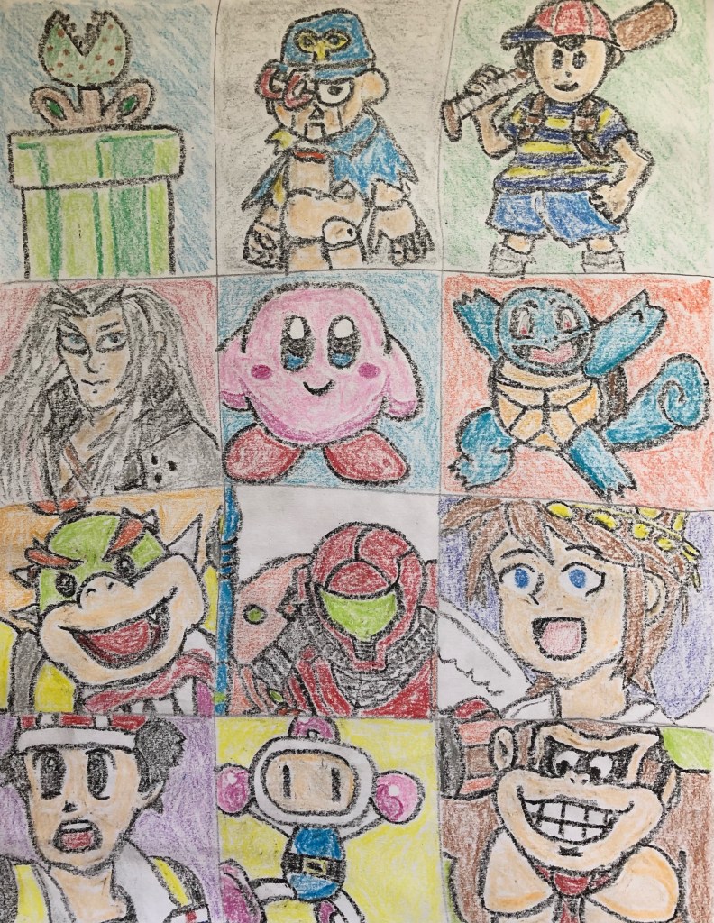 nintendo characters super smash bros