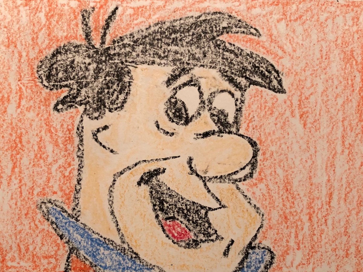 Crayon Art #4: The&nbsp;Flintstones