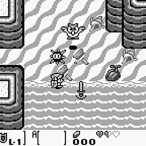 Toronbo Shores from The Legend of Zelda: Link's Awakening for Game Boy
