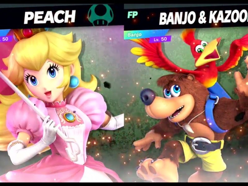 Painting Art #34 & 35: Princess Peach and Banjo&nbsp;Kazooie
