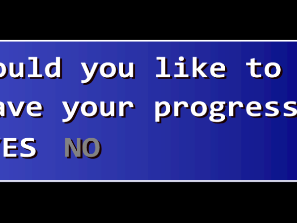 You Are Saved: Saving in&nbsp;Games