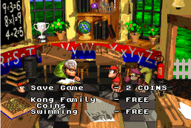 dkc 2 donkey kong country ditty kong kollege college