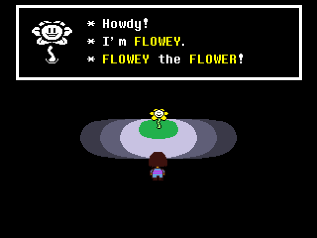undertale flowey flowers