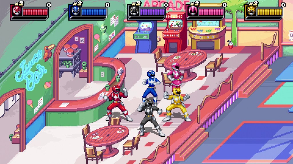 power rangers video game