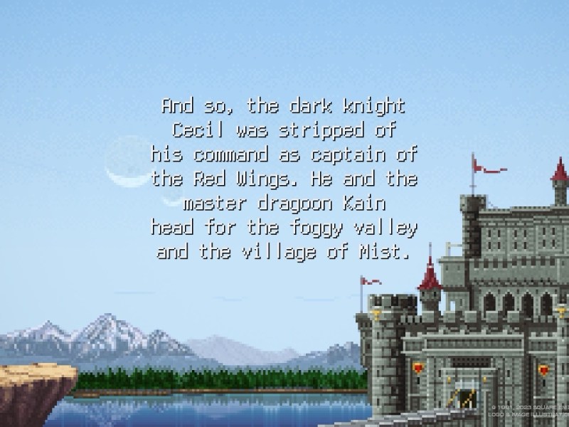 Prompt: Final Fantasy&nbsp;IV