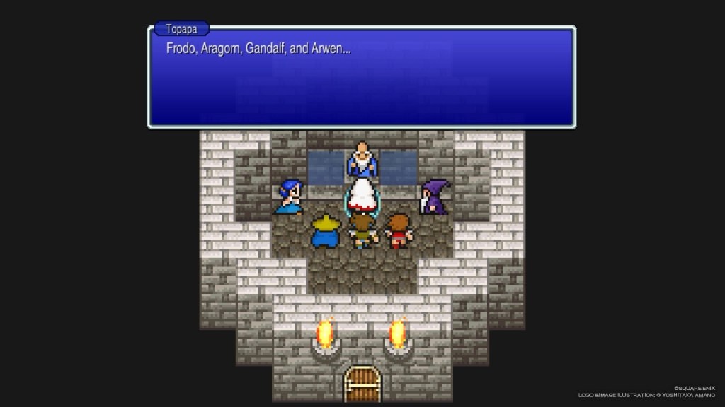 final fantasy lord of the rings