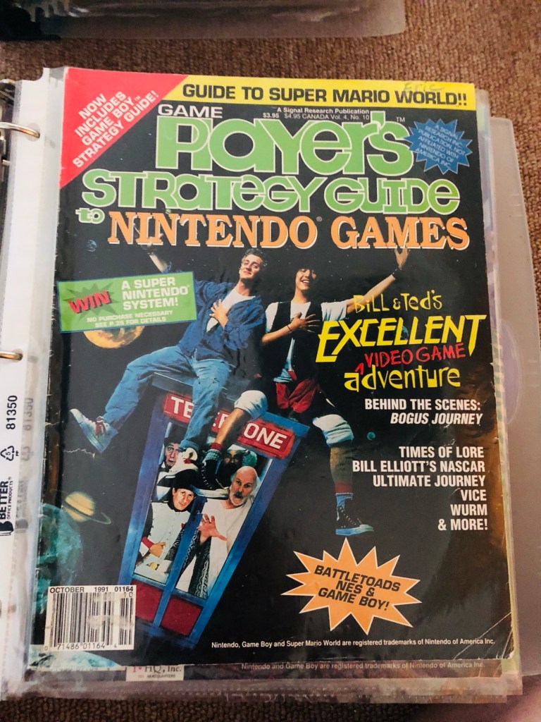 bill and ted nintendo magazine