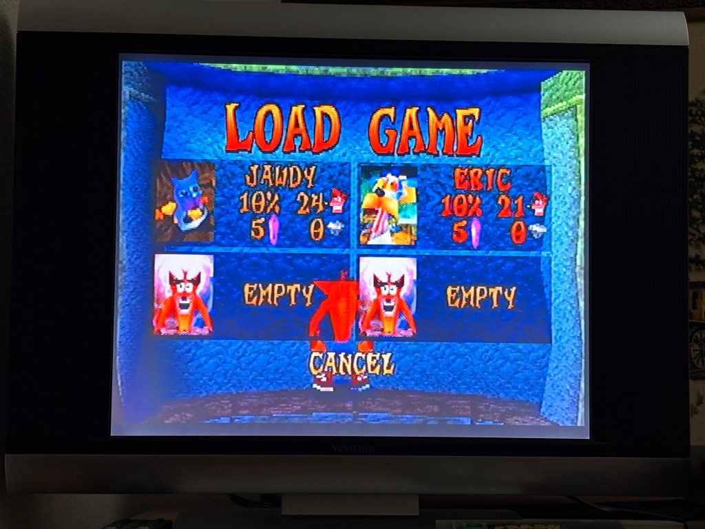 crash bandicoot 2 save file